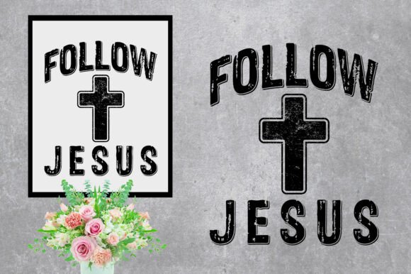 Follow Jesus Typography: A Guide to Faith-Based Design Assets