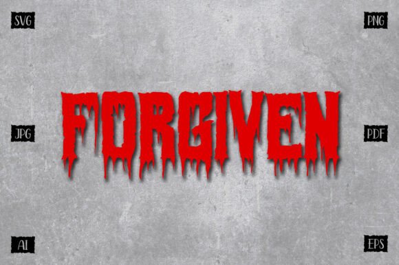 Forgiven: A Typeface That Balances Raw Texture with Clarity