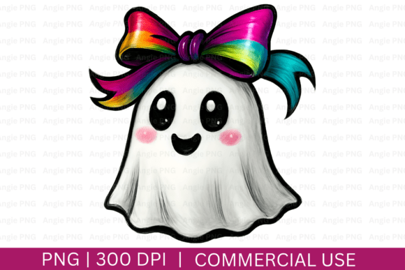 Halloween Ghost, Coquette PNG: A Designer's Secret Weapon for Festive Branding