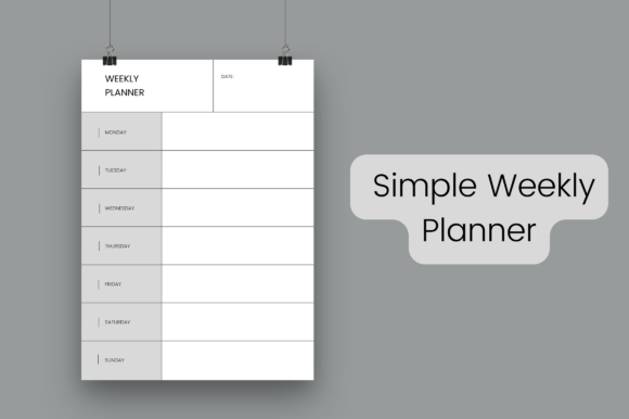 Master Your Week: The Ultimate Simple Weekly Planner Guide