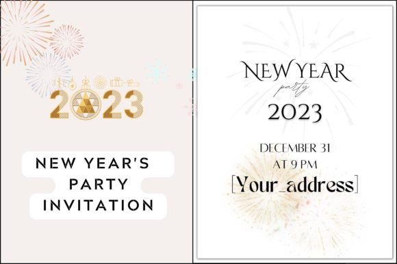 New Year Eve Party Card Free: Festive Holiday Templates