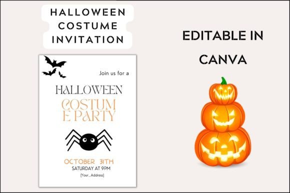 Spook Up Your Invites: Halloween Party Invite Printable