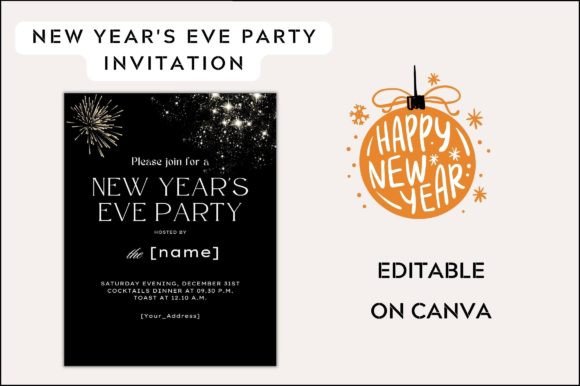 Spooktacular New Year Invites: A Halloween Twist for Your Party