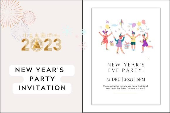 Spooky & Stylish: Your Halloween New Year's Party Invitation Guide