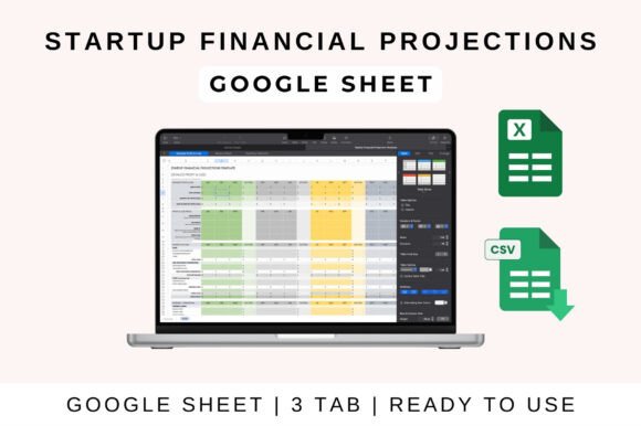 Startup Financial Projections Template: Your Financial Roadmap