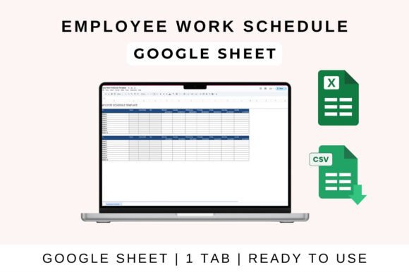 Streamline Your Team's Week with a Simple Employee Work Schedule Template
