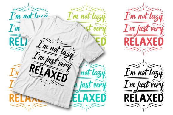 The Relaxed State of Mind: Using I'm Not Lazy I'm Just Very Relaxed SVG