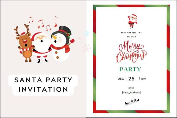 Your Perfect Santa Party Invitation Starts Here
